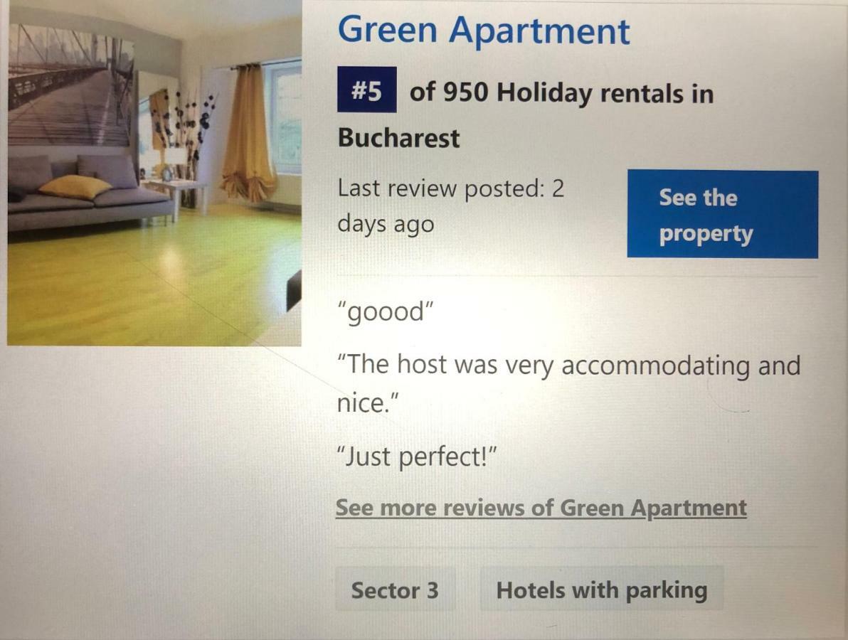 Green Apartment 6 布加勒斯特 外观 照片