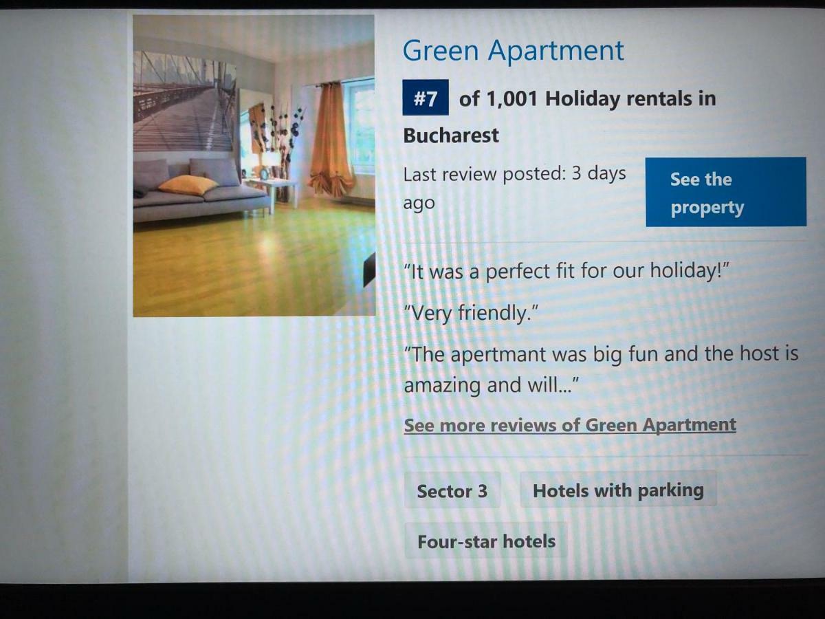 Green Apartment 6 布加勒斯特 外观 照片