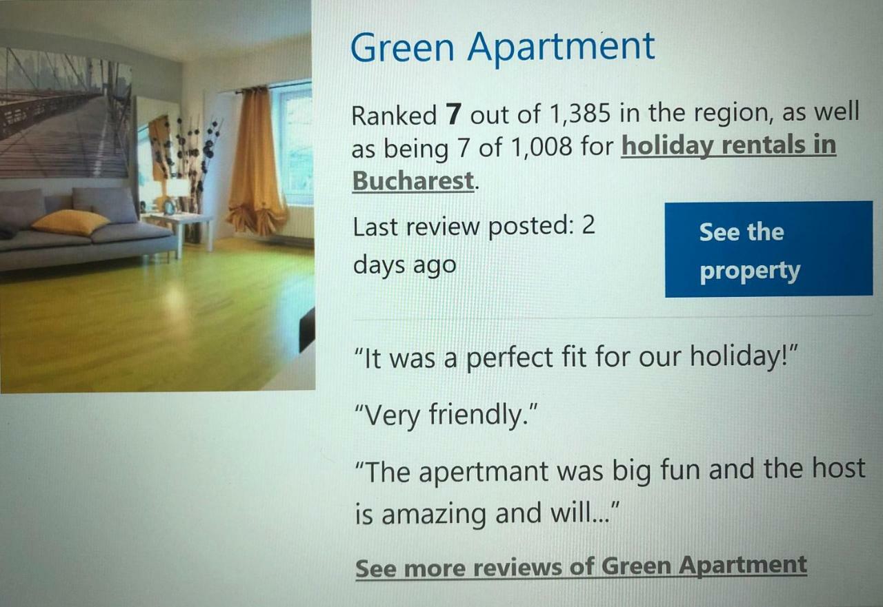 Green Apartment 6 布加勒斯特 外观 照片